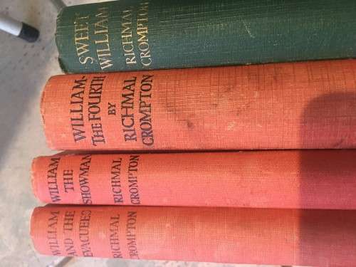 Four books from the Just William series