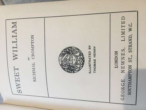 Four books from the Just William series