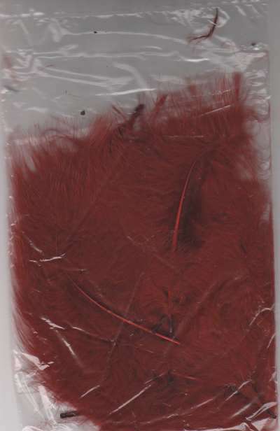 Marabou feathers- Rust--  Fly tying/Fly Fishing