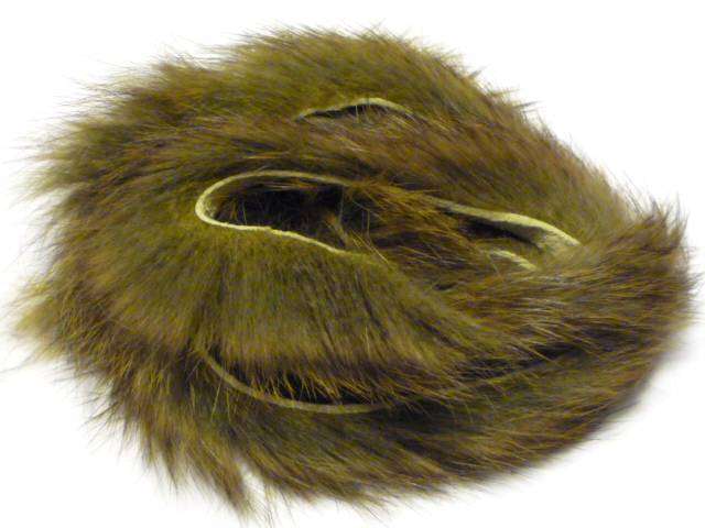 Rabbit Strips (Olive) - Fly fishing/Fly tying