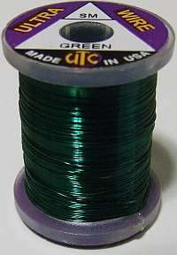 UTC Wire Small (Green) - Fly fishing/Fly tying