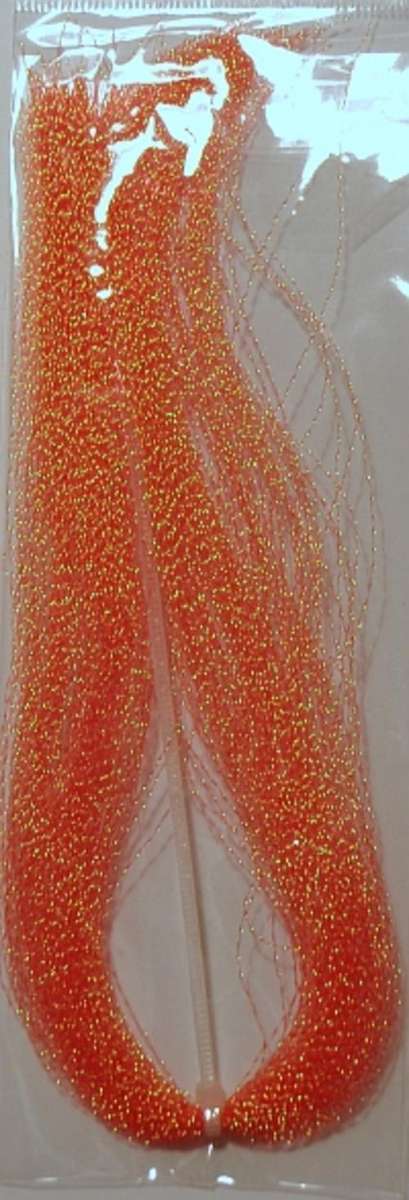 Krystal flash - Pearl Orange - Fly fishing/Fly tying