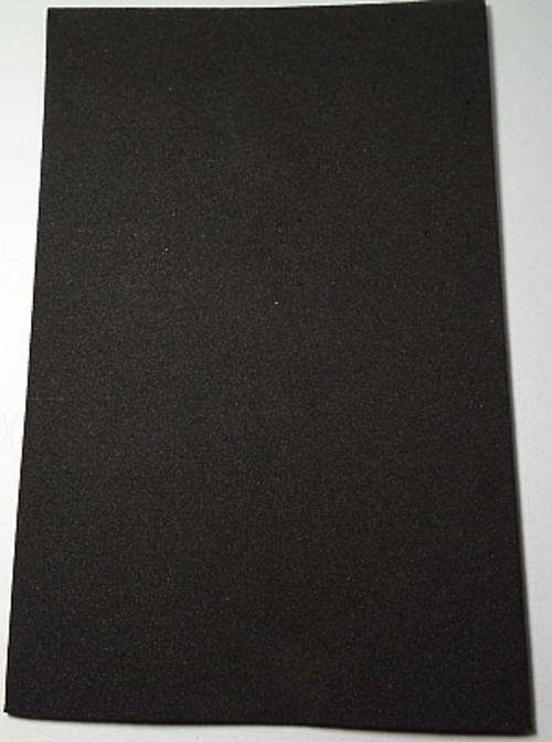 Thin Foam 2mm  - BLACK - Fly fishing/Fly tying