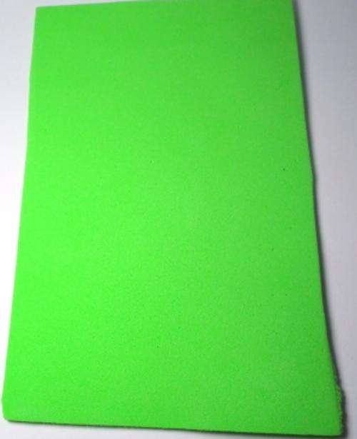 Thin Foam 2mm  - CHARTREUSE - Fly fishing/Fly tying