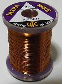UTC Wire Brassiel (AMBER) - Fly fishing/Fly tying