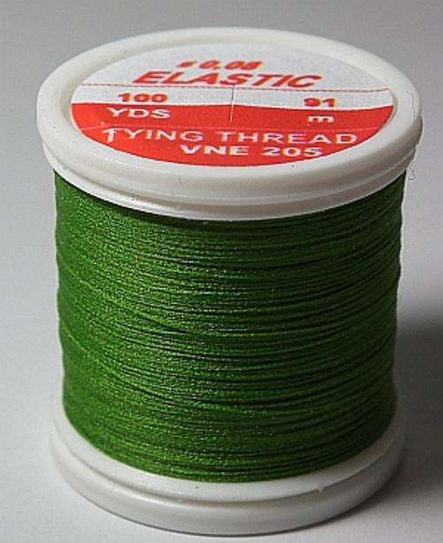 Hends Elastic Tread  - OLIVE GREEN - Fly fishing/Fly tying