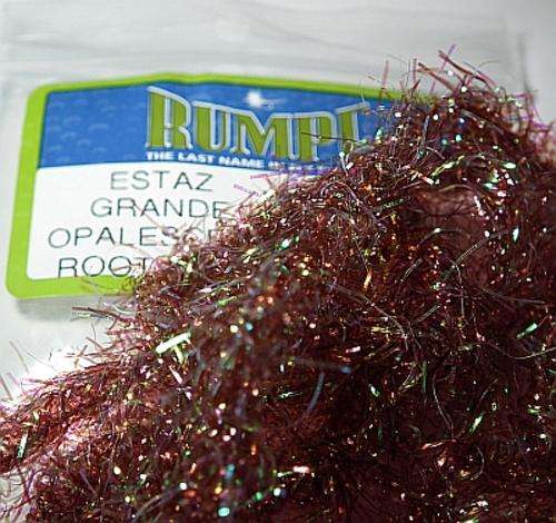Rumpf Estaz Chenille Grande - Opalescent Root Beer - Fly fishing/Fly tying