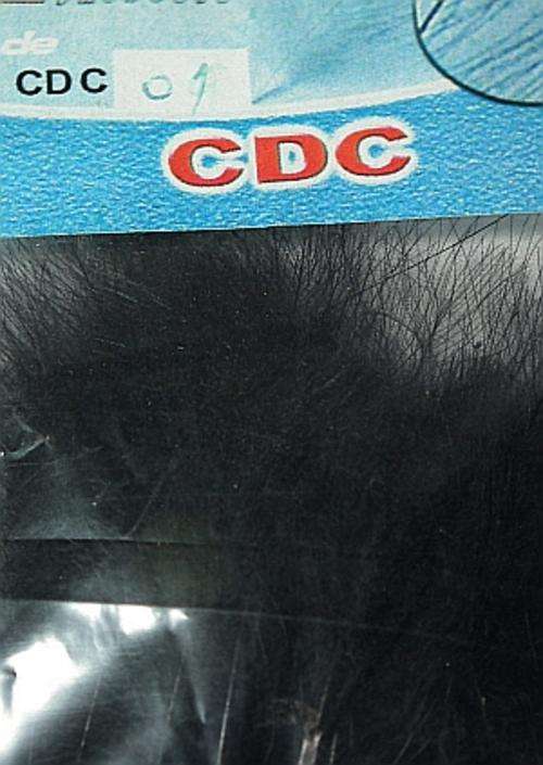 Hends CDC Feathers - Black(09)  - Fly fishing/Fly tying
