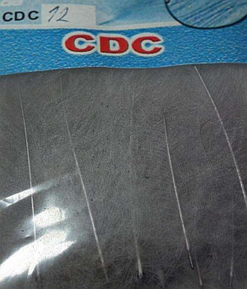 Hends CDC Feathers - Grey(12)  - Fly fishing/Fly tying