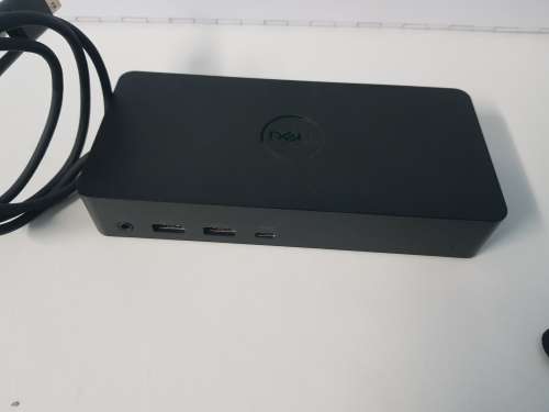 DELL D6000 Docking Stations with USB 3.0 Cable (3.1 Gen 1) Type C Black (USB Type-A, USB Type-C