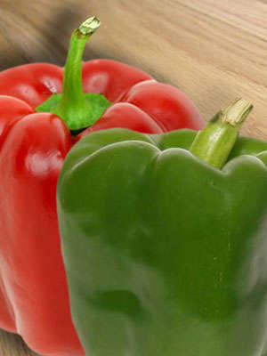 Capsicum Santorini Red Pepper 15 seeds