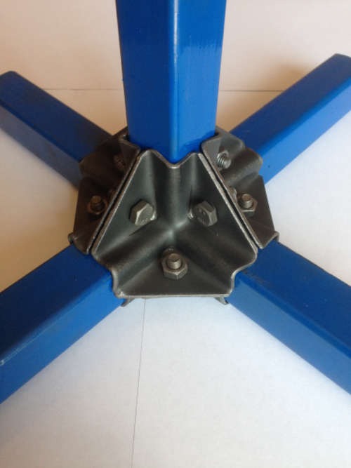 Corner Joint 5 Way Tube Connector