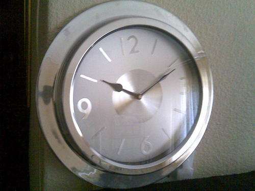 STAINLESS STEEL WALL CLOCK