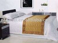 Stylish Bright 6 Piece Duvet Set (Queen) White & Yellow