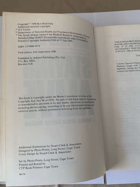 Staying Alive - A southern African Survival Book