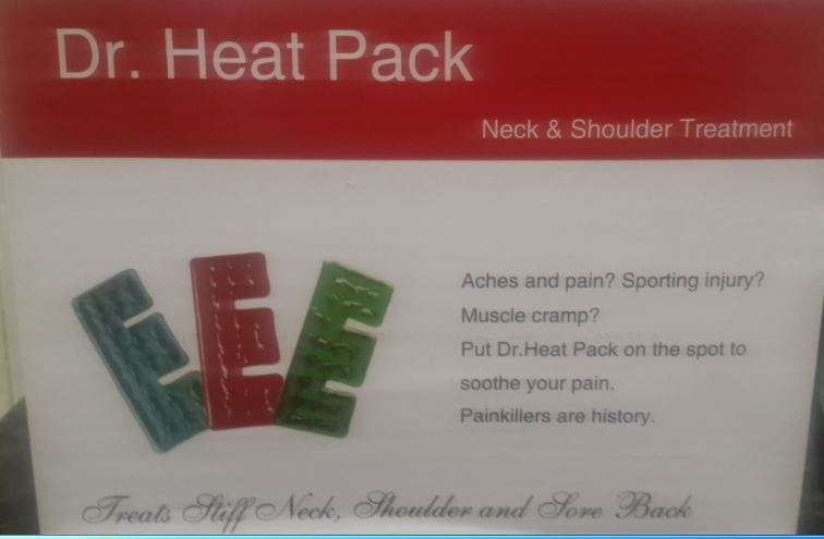 DR HEAT PACK!! NECK & SHOULDER TREATMENT!!!!!!
