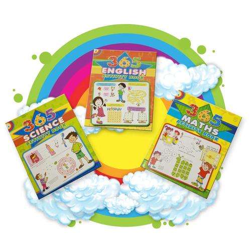 Science, Maths and English Activity Book Bundle