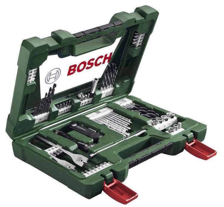Bosch 68 Piece V-Line Set With Free Knife, Pen And Screwdriver
