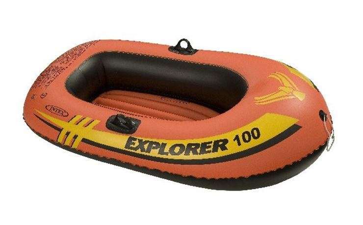 Explorer 100 Boat - 1 Person Boat - Orange