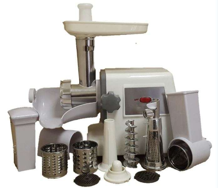 O'Beko Domestic Meat Grinder With Accessories