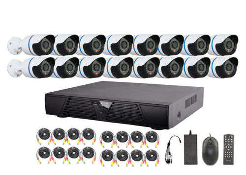 CCTV-16 Channel cctv camera system - Perfect security cameras