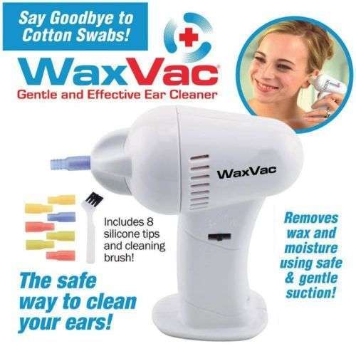 WAX VAC GENTLE & EFFECTIVE EAR CLEANER AS SEEN ON TV