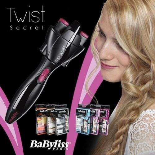 Twist Secret by BaByliss, the first automatic twister or refined twisted hair art