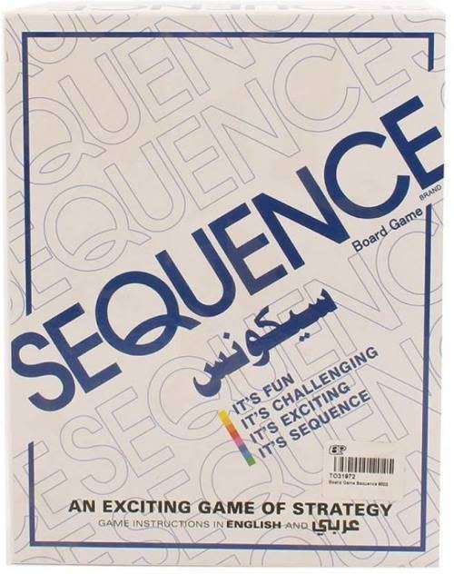 Out of the Box Sequence Strategy Board Game for 2 To 12 Players Board Game