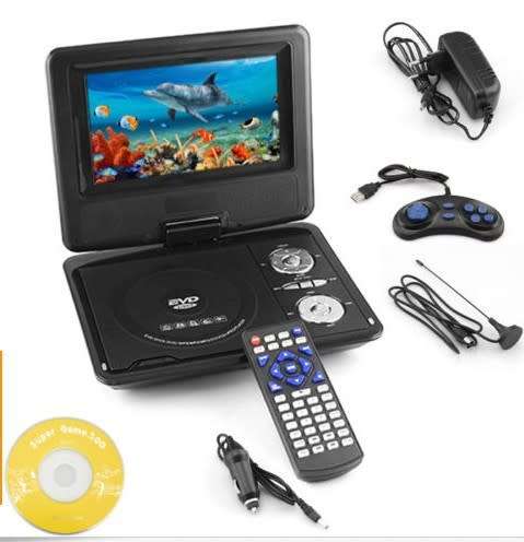 7.8" Portable DVD with LCD Player