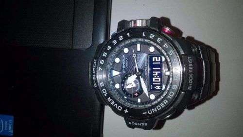 G-Shock Gulfmaster GWN-1000B - FACE BLACK - 2ND HAND , PRICE REDUCED