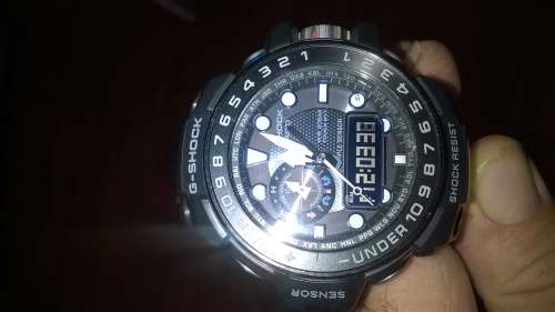 G-Shock Gulfmaster GWN-1000B - FACE BLACK - 2ND HAND , PRICE REDUCED