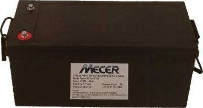 Mecer LIFEPO4 Lithium Battery 12.8V 200Ah