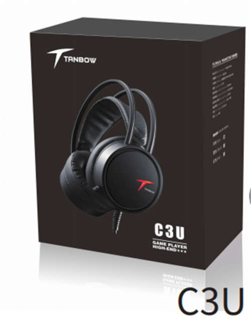 TANBOW C3 Gaming headset Virtual 7.1 Channels Wired Gaming Headset