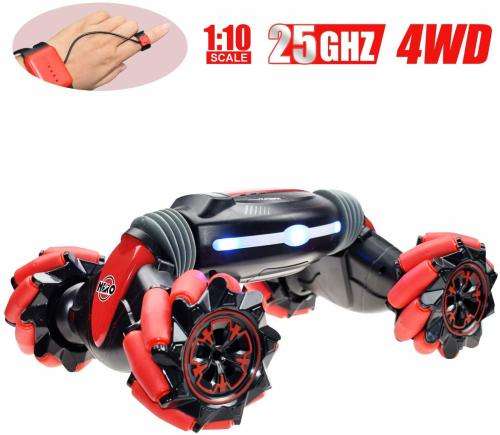 Remote Control Stunt Car Gesture Induction Twisting Off-Road Vehicle Light Music Drift Dancing Side
