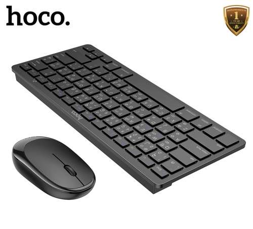 Hoco 2.4GHz Ultra-Thin DI05 Wireless Keyboard + Mouse Bundle