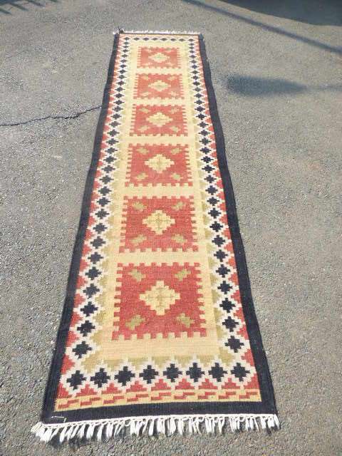 A BEAUTIFUL HANDMADE PERSIAN KILIM CARPET (3 M) IN WONDERFUL CONDITION!!! WOW!!!