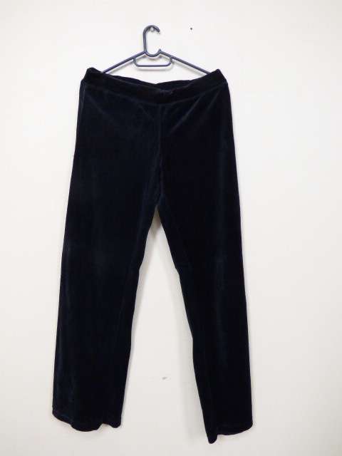 A LOVELY PAIR OF BLACK WOOLWORTHS PANTS SIZE 12.
