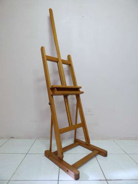 AN AWESOME LARGE ADJUSTABLE STUDIO QUALITY "MABEF" ARTIST/DISPLAY EASEL IN EXCELLENT CONDITION!!!
