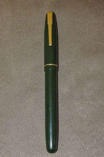 A FANTASTIC RARE VINTAGE WATERMAN'S W5 BLACK LEVER FILL FOUNTAIN PEN IN AWESOME CONDITION