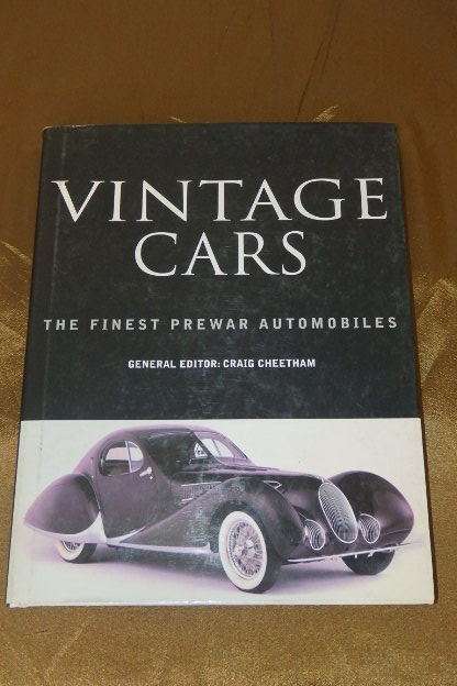 AN EXQUISITE 192 PAGE ILLUSTRATED VINTAGE CARS - THE FINEST PREWAR AUTOMOBILES" REFERENCE BOOK