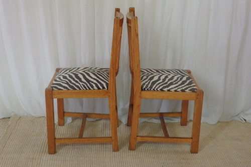 FOUR EXQUISITE ANTIQUE "HONEYED OAK" OAK DINING CHAIRS IN AMAZING CONDITION bid/chair