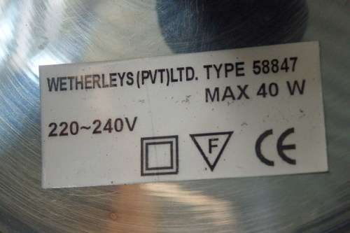 A SUPERB COLLECTION OF THREE WETHERLEYS OUTDOOR/ STREET WALL LIGHTS IN AMAZING CONDITION bid/light