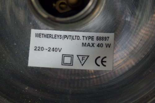 TWO FABULOUS WETHERLEYS OUTDOOR/ STREET WALL LIGHTS IN AWESOME CONDITION bid/light