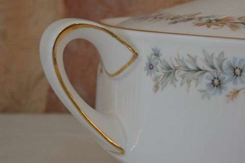 AN EXQUISITE PARAGON OF ENGLAND PORCELAIN TUREEN IN THE STUNNING "BELINDA" PATTERN