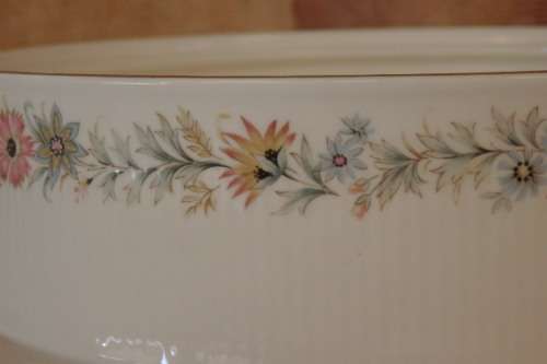 AN EXQUISITE PARAGON OF ENGLAND PORCELAIN TUREEN IN THE STUNNING "BELINDA" PATTERN