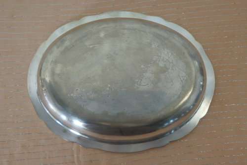 AN EXQUISITE ANTIQUE EPNS SILVER PLATED "ORNATE" LIDDED TUREEN WITH STUNNING LEAD MOUNT DETAILING