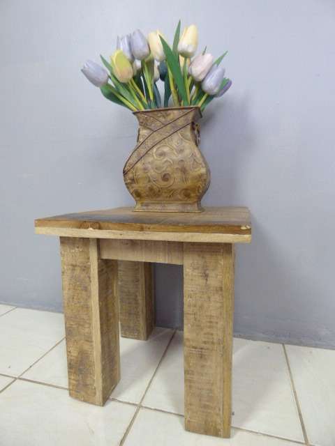 2 STUNNING UPMARKET BLOCK & CHISEL ALL PURPOSE/COFFEE TABLES. FABULOUS AROUND THE HOME!!Bid/table