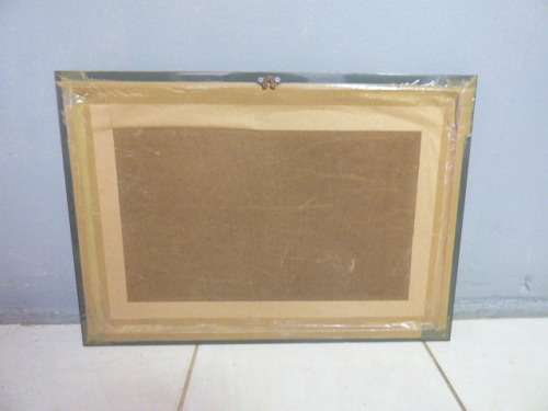 A LOVELY FRAMED SIGNED "J HANSEN" OIL ON BOARD OF A DESOLATE LANDSCAPE PAINTING! STUNNING!!