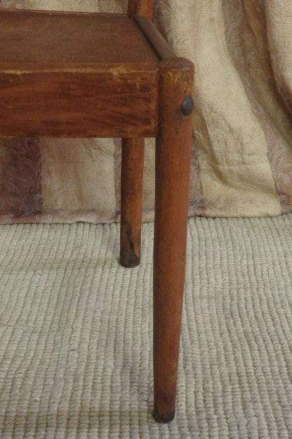 A FABULOUS ANTIQUE DINING/ OCCASIONAL CHAIR WITH WONDERFUL CHARM AND CHARACTER