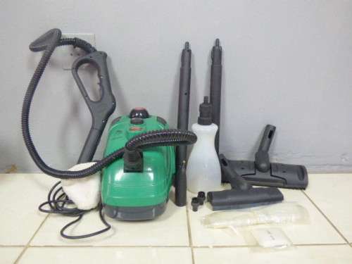 AN AWESOME GENESIS STEAM CLEANER & ALL ATTACHMENTS, A DREAM TO HAVE IN THE HOME!!